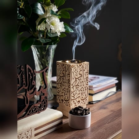 عرض الفخامة - استاند مكتب + مبخرة