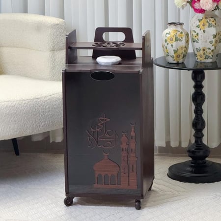 منظم سجاد ومبخرة (كفرات)  - بني