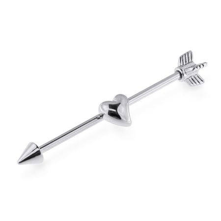 أندستريال بار فضي . أسود