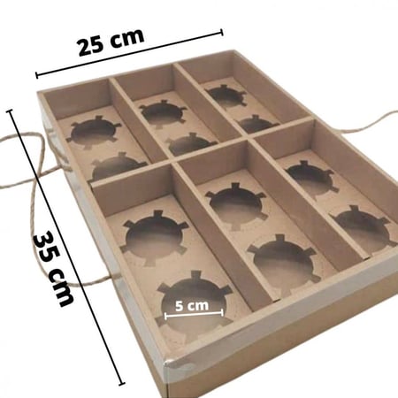 كرتون حلويات / علب كيك / علب تشيز كيك ( قطعه واحده )