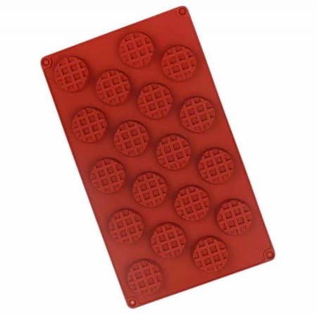 سيليكون دائري للشكولاه / قالب كيك / قوالب شكولاته / حلويات / شمع / صابون ( قطعه واحده )