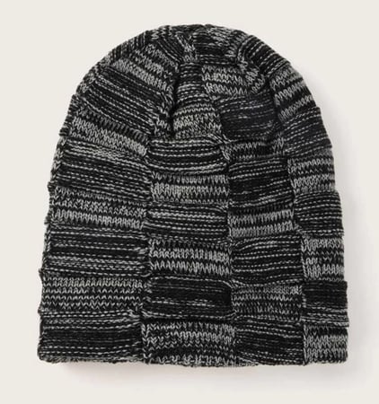 طربوش رمادي ثقيل