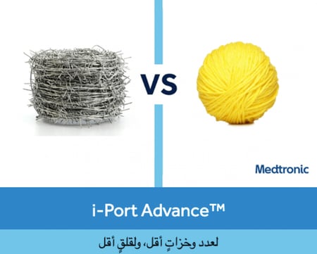 اى بورت ادفانس جهاز حقن الأنسولين 10 قطع من ميدترونيك I-port advance