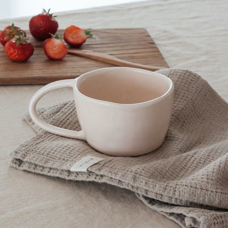 كوب سيراميك بتصميم فريد Light Blush