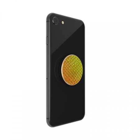 بوب سوكيت مسكة خلفية للجوال انسيدر جلد التمساح برتقالي