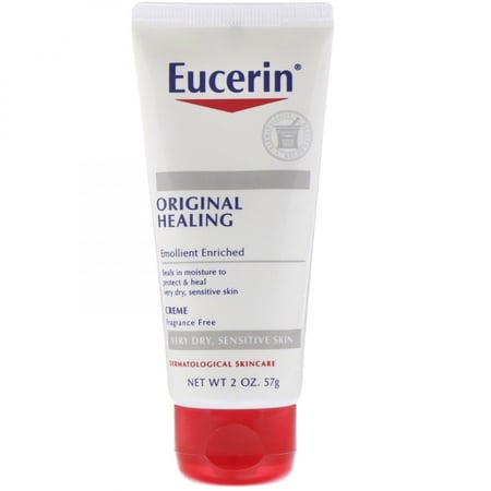 Eucerin، كريم للبشرة الجافة جدًا، والحساسة، خالي من العطر،57 جرام
