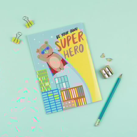 دفتر هيرو مسطر A5