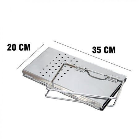 مشب فحم وحطب