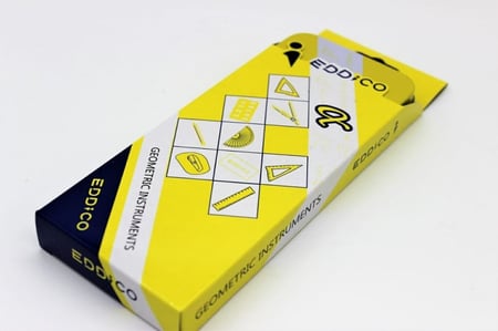 علبة هندسة 8 قطع EDDICO
