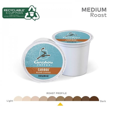 كبسولات كاريبو حمصة متوسطة 12 كبسولة