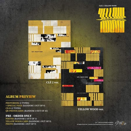 STRAY KIDS - CLE 2 : YELLOW WOOD