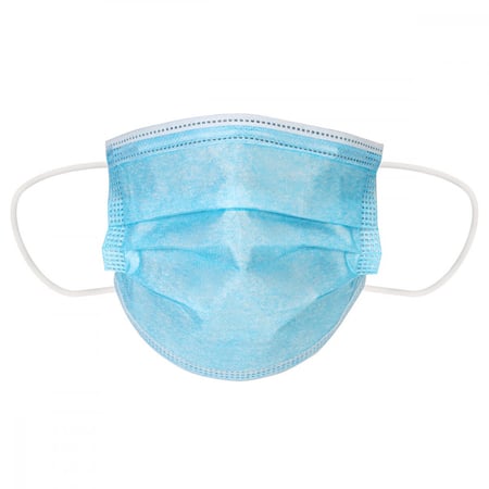 50 قطعة كمامة طبي فلتر ثلاث طبقات جودة عالية فلترة بنسبة 95%