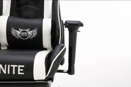 كرسي العاب قيمنق أبيض