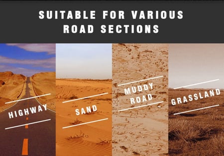 Kinetic Recovery Robe for 4x4 Off Road -  حبل سحب مطاطي للسياره عالي التحمل 14 طن 9 متر