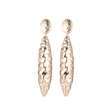 حلق اذان اقراط لون ذهبي