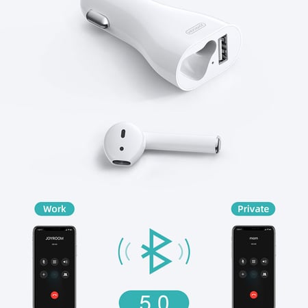 سماعة وشاحن سيارة من جوروم ( JR-CP1 )