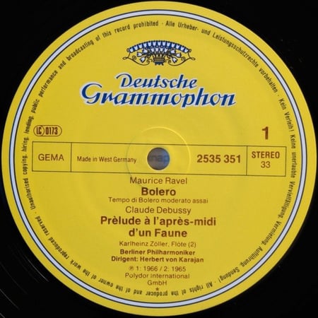 Bolero / Prelude to the Afternoon of a Faun