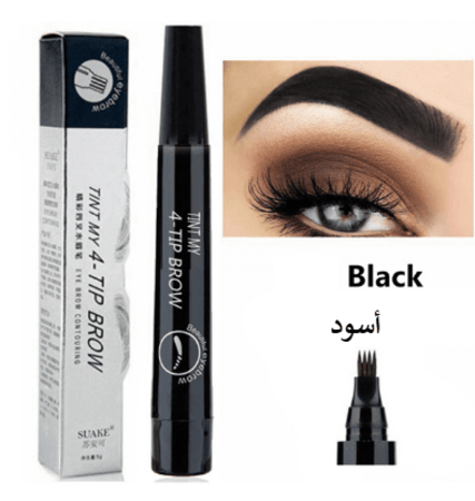 قلم رسم الحواجب مقاوم للماء يبقى طويلاً