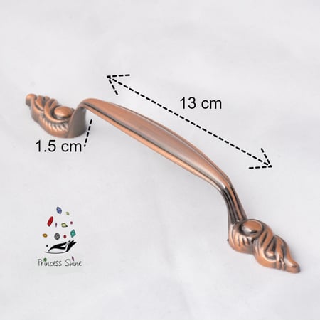 208 - مقبض كلاسيك - لون ( برونز )- قطعة واحدة