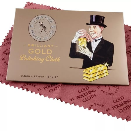 قطعة قماش Town Talk لتلميع الذهب
