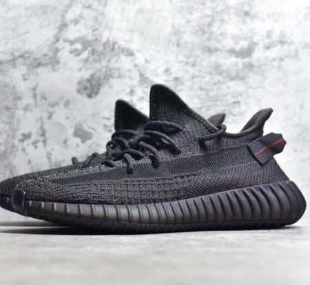 Adidas Yeezy Boost 350 V2 Black Static Non reflective