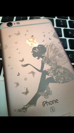 الحفر بالليزر او الطباعة Laser Engraving Or Printing