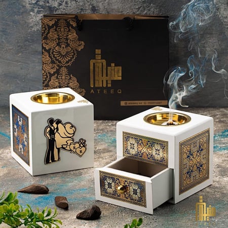 المبخرة الكلاسكية (أبيض)