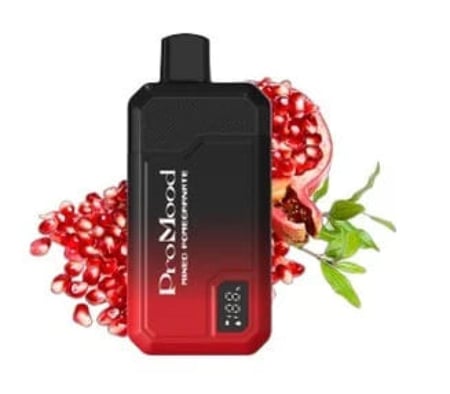 برو مود مزاج 8000 سحبة مكس توت ورمان PRO MODE MAZAJ 8000 PUFFS Mixed p
