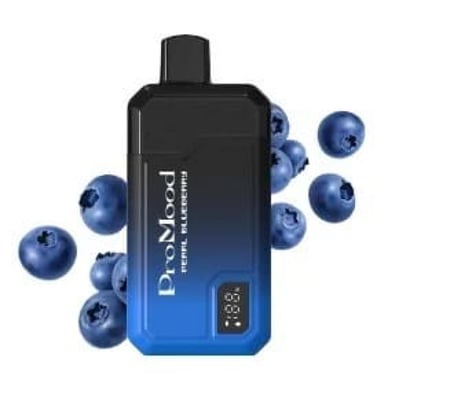 برو مود مزاج 8000 سحبة توت ازرق PRO MODE MAZAJ 8000 PUFFS PEARL BLUEBE
