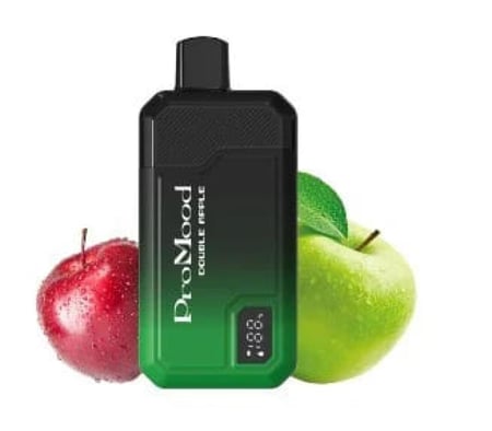 برو مود مزاج 8000 سحبة تفاحتين PRO MODE MAZAJ 8000 PUFFS DOUBLE APPLE