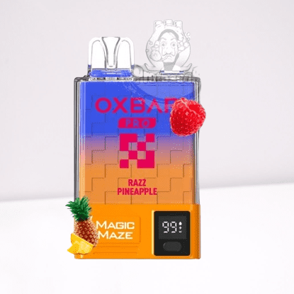 أوكس بار 10000 سحبة اناناس وتوت OXBAR MAGIC MAZE PRO 10000 PUFFS razz
