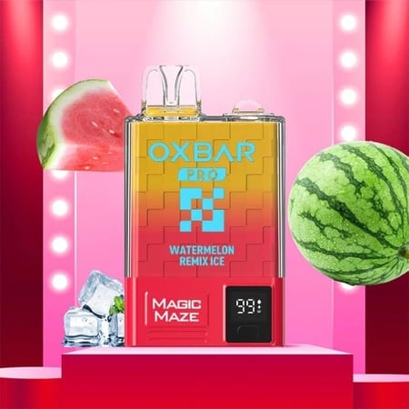 أوكس بار 10000 سحبة بطيخ ايس OXBAR MAGIC MAZE PRO 10000 PUFFS Watermel