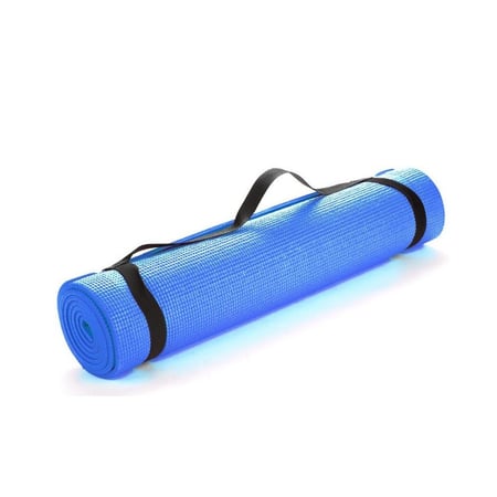 Yoga Mat فرشة يوقا 4 مل لون أزرق
