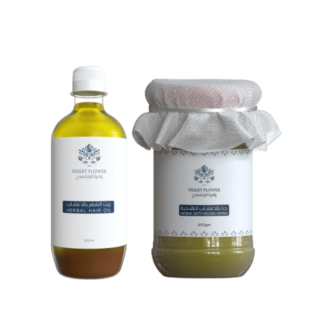 بكج حنا وزيت الأعشاب الهندية بنصف السعر