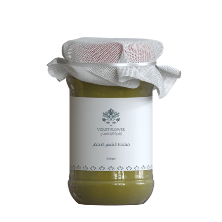 مشاط الشعر الاخضر