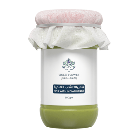 سدر بالأعشاب الهندية 500 جرام زهرة البنفسج