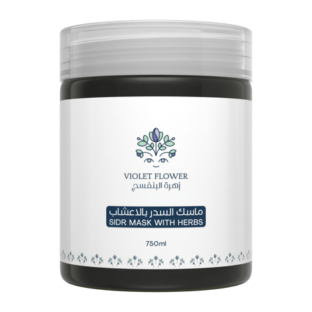 ماسك السدر بالاعشاب 750 مل زهرة البنفسج