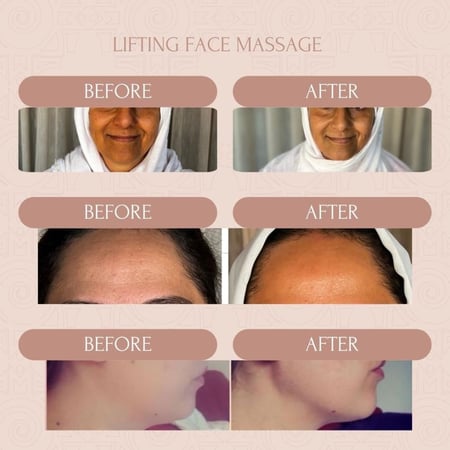 مساج لشد الوجه  | Lifting Face Massage
