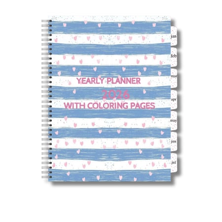 أجندة فاخرة ومخطط سنوي وشهري 2026-3