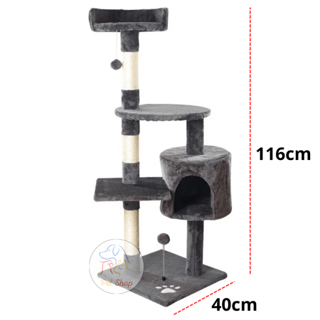خداشة قطط كبيرة متعددة الاستخدامات مع تصميم أنيق ومريح