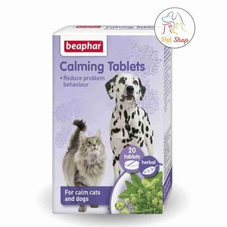 بيفار اقراص تهدئة لتحسين سلوك القطط والكلاب 20 قرص