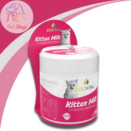 زووفيتال حليب بودرة للقطط الصغيرة خالي من الأكتوز 200 مل
