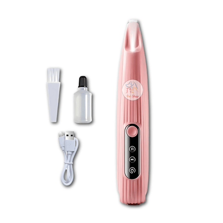 مكينة حلاقة مع اضاءة للحيوانات الأليفة صغيرة الحجم ودقيقة الأداء