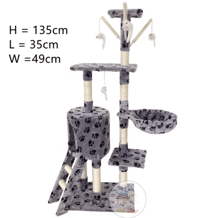 خداشة قطط كبيرة متعددة الاستخدامات مثالية للعناية والترفيه