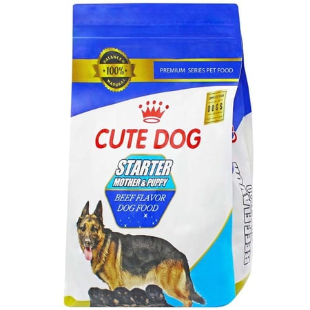 اكل كلاب كيوت دوق غذاء صحي متوازن لجميع الاعمار