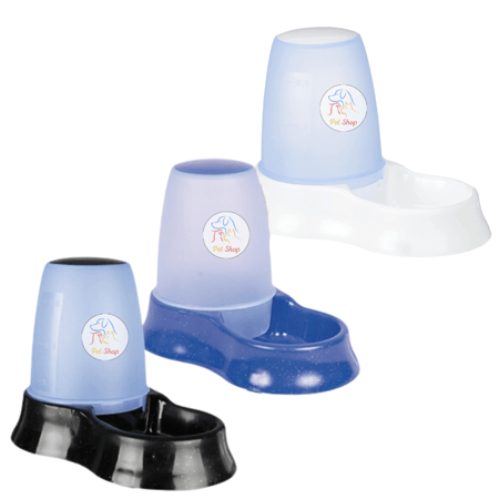 مأكلية او مشربية صغيرة للقطط والكلاب متعددة الالوان