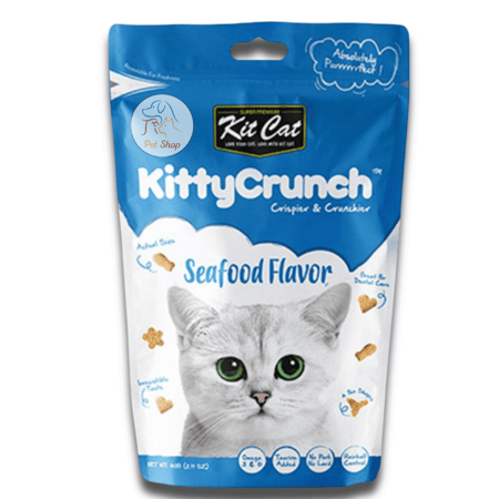 مكافأة كرنش مقرمشة بالمأكولات البحرية من شركة KitCat