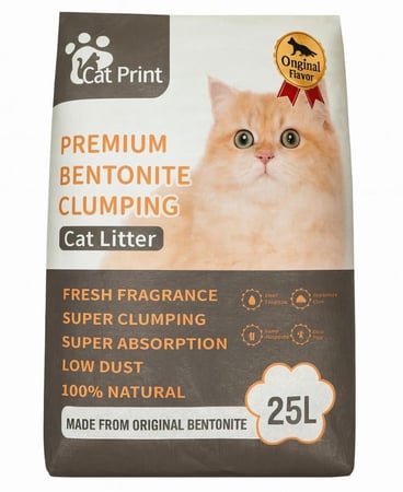رمل قطط من كات برنت رمل صناعي متعدد الروائح 25 لتر