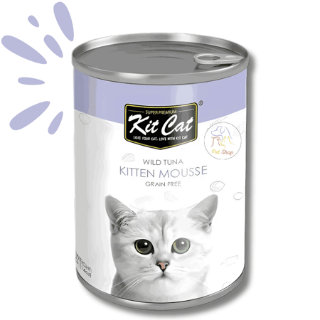 أكل قطط كت كات تونة مهروسة للقطط الصغيرة 400 جرام