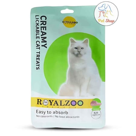 رويال زوو مكافات قطط رطبة بنكهة التونا 5 اظرف بالداخل